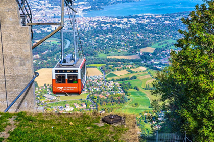 Cable Car Ride up Mont Salève